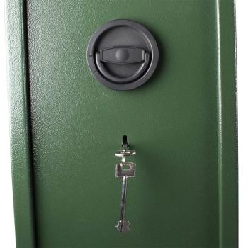 Rottner Munitionsschrank Waffenschrank Montana 5 Doppelbartschloss grün T04712